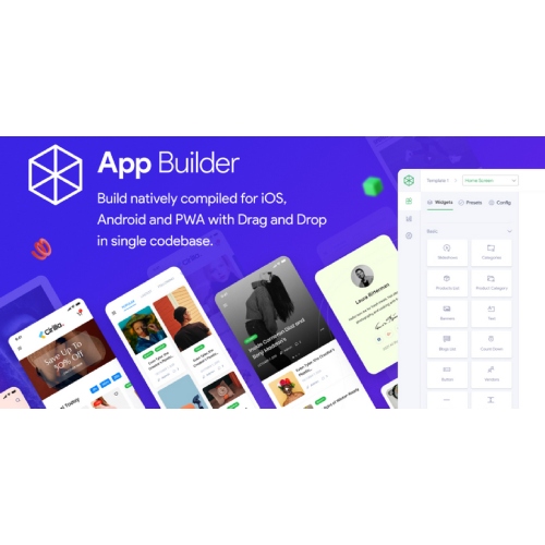 Uygulama Oluşturucu -Uçuşta Yerel Android ve iOS Uygulamaları Oluşturun