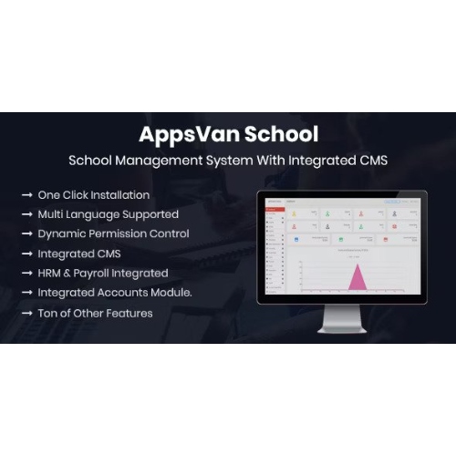 AppsVan School – Entegre CMS'li Okul Yönetim Sistemi