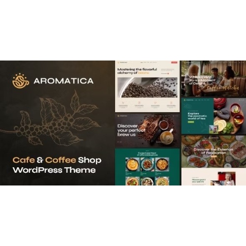 Aromatica – Kafe ve Kahve Dükkanı WordPress Teması