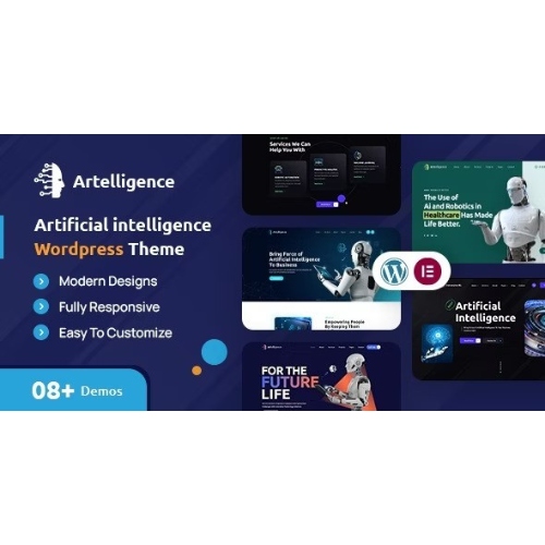 Entelijans | Yapay Zeka ve Robotik WordPress Teması