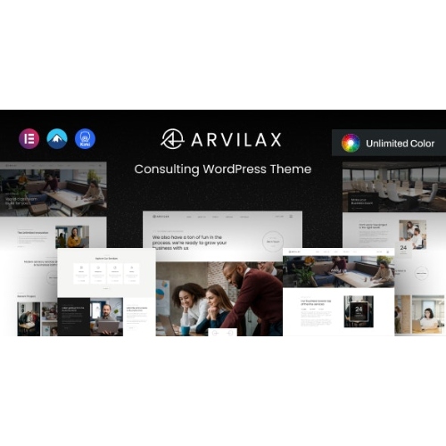 Arvilax – İşletme Danışmanlığı WordPress Teması
