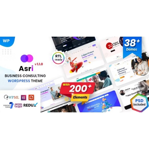 Asri – İşletme Danışmanlığı WordPress Teması