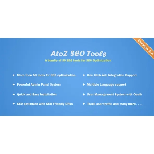 AtoZ SEO Araçları – Arama Motoru Optimizasyon Araçları AtoZ SEO Araçları – Arama Motoru Optimizasyon Araçları - Görsel 1