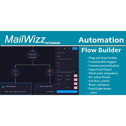 MailWizz EMA için Otomasyon Akışı Oluşturucu
