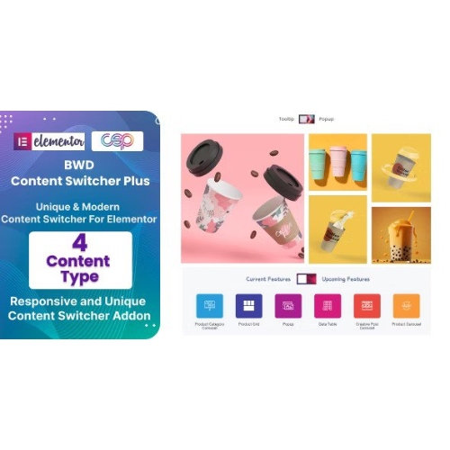 Elementor İçin BWD Content Switcher Plus Eklentisi