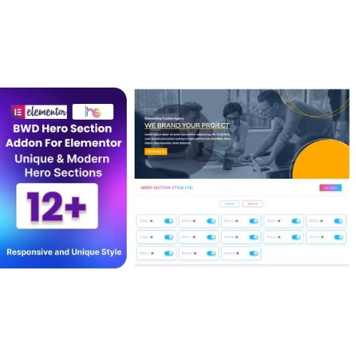 Elementor İçin BWD Kahraman Bölümü Eklentisi Elementor İçin BWD Kahraman Bölümü Eklentisi - Görsel 1
