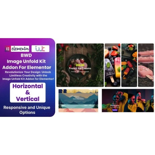 Elementor İçin BWD Image Unfold Kit Eklentisi