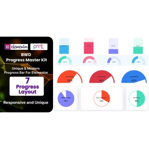 Elementor İçin BWD Progress Master Kit Eklentisi