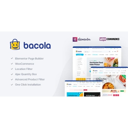 Bacola – Market ve Gıda e-Ticaret Teması