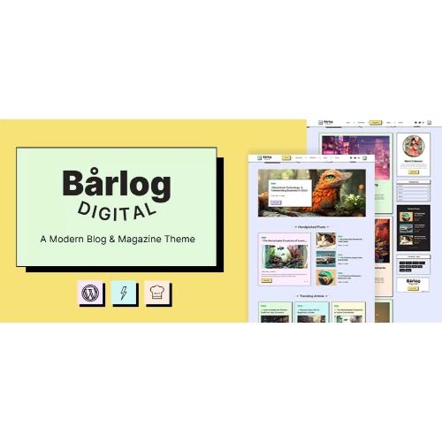 Barlog – Modern Bir Blog ve Dergi Teması