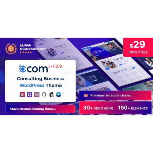 Bcom – Danışmanlık İşletmesi WordPress Teması