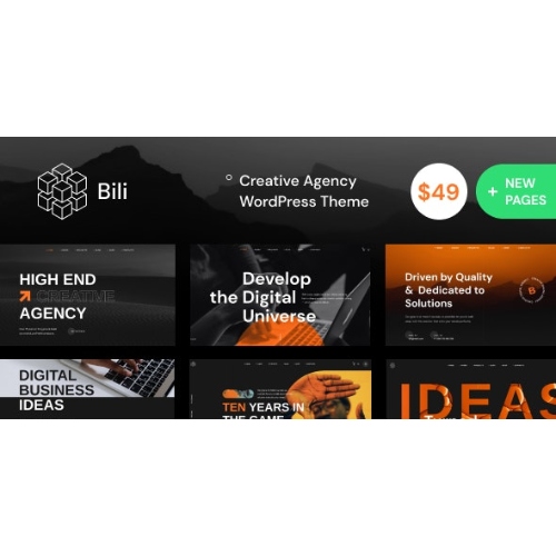 Bili – Yaratıcı Ajans WordPress Teması