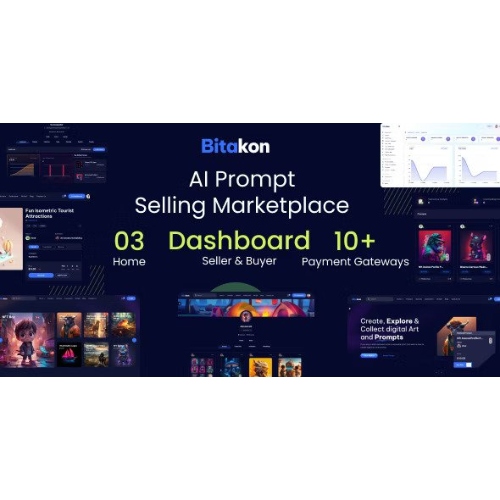 Bitakon – AI Hızlı Alış Satış Pazaryeri (Çoklu Satıcı)
