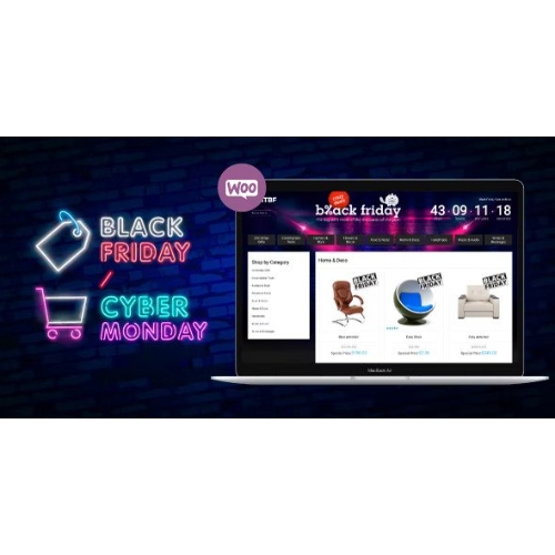 WooCommerce için Kara Cuma / Siber Pazartesi Modu