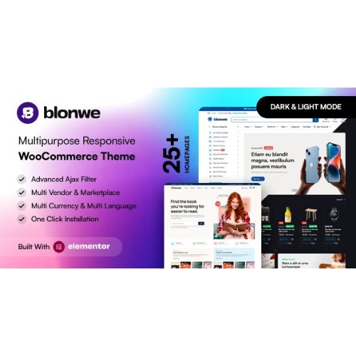 Blonwe – Çok Amaçlı WooCommerce Teması