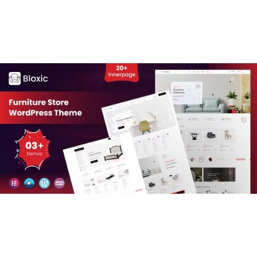 Bloxic – Mobilya Mağazası WooCommerce Teması
