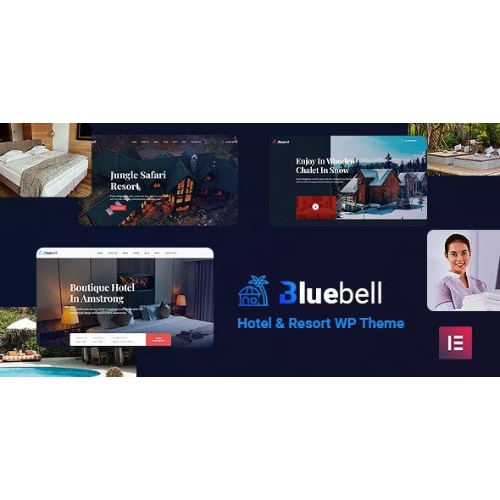 Bluebell – Otel ve Tatil Köyü WordPress Teması