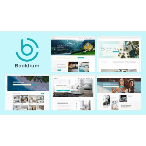 Booklium – WordPress Kiralama Teması