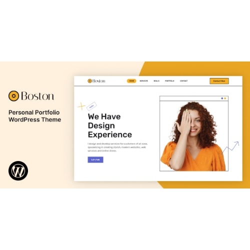 Boston – Kişisel Portföy WordPress Teması