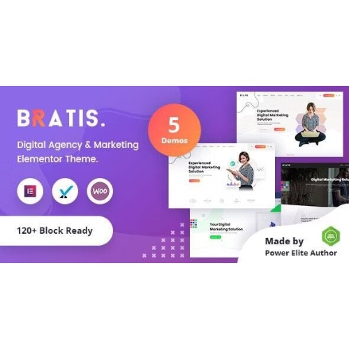 Bratis – Dijital Pazarlama WordPress Teması + RTL