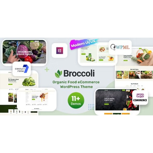 Brokoli – Organik Mağaza WooCommerce Teması
