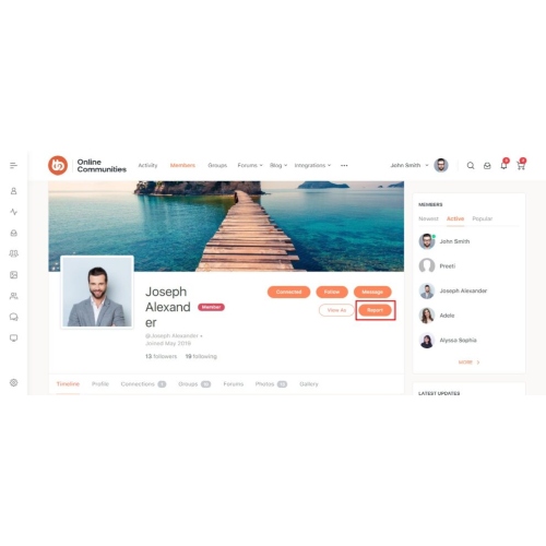 BuddyPress Moderasyon Araçları