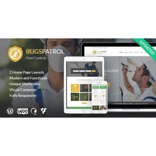 BugsPatrol – Zararlı ve Böcek Kontrolü İlaçlama Hizmetleri WordPress Teması