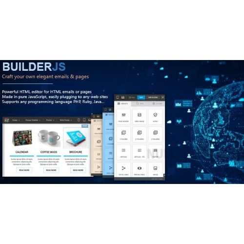 BuilderJS – HTML E-posta ve Sayfa Oluşturucu