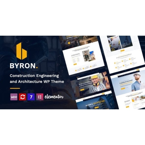 Byron | İnşaat ve Mühendislik WordPress Teması