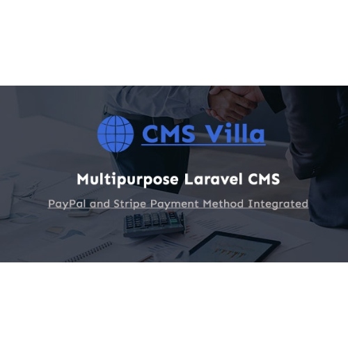 CMS Villa – Çok Amaçlı Laravel İşletme Web Sitesi