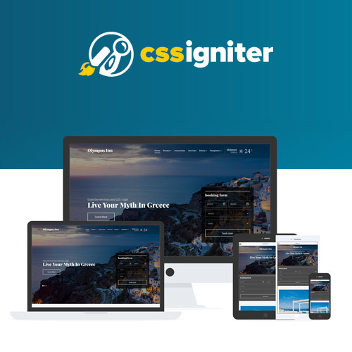 CSS Igniter HotelMotel WordPress Teması