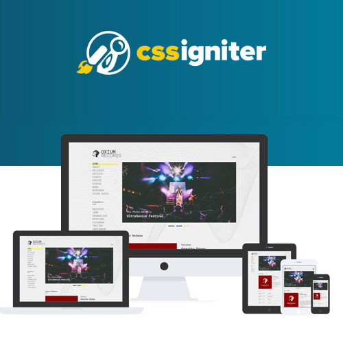 CSS Ateşleyici Oxium WordPress Teması