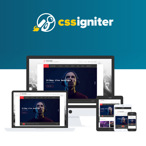 CSS Ateşleyici Oturumları WordPress Teması