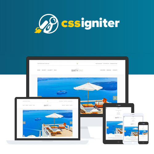 CSS Igniter SixtyOne WordPress Teması