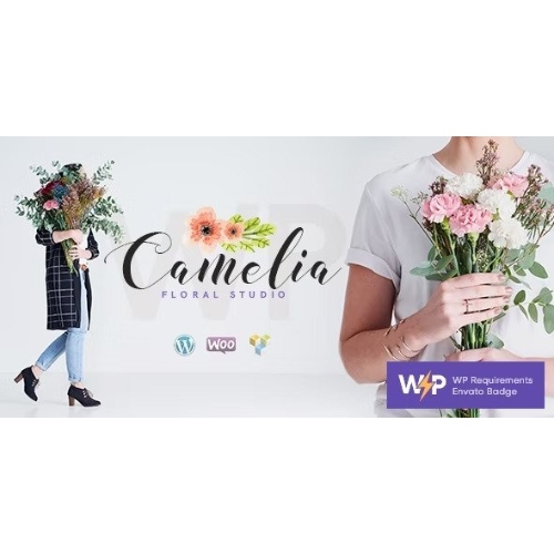 Kamelya | Floral Studio Çiçekçi WordPress Teması