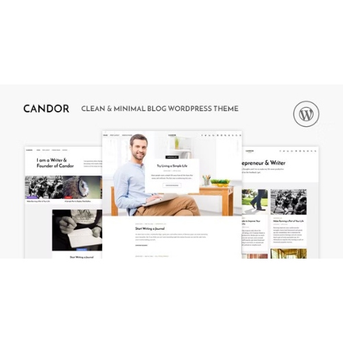Candor – Duyarlı WordPress Blog Teması