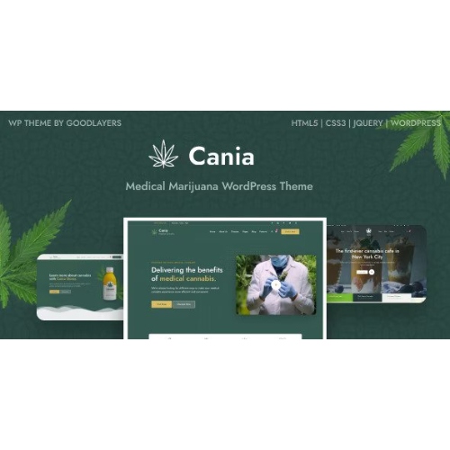 Cania – Esrar Tıbbi WordPress
