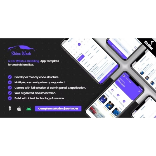 Mobil Uygulamalı Oto Yıkama Rezervasyon Sistemi android | Ios | çarpıntı