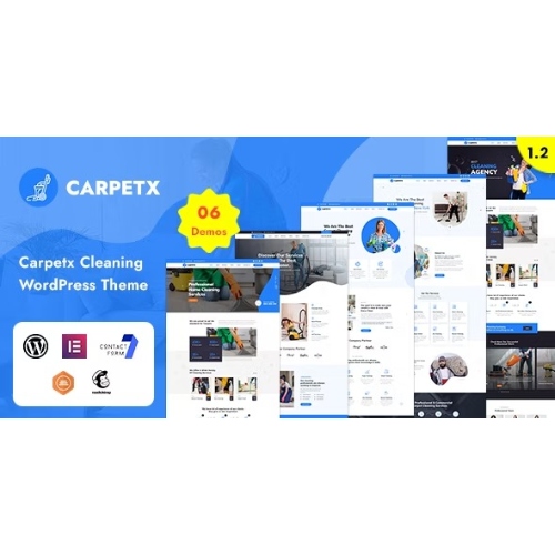 Carpetx – Temizlik Hizmetleri WordPress Teması