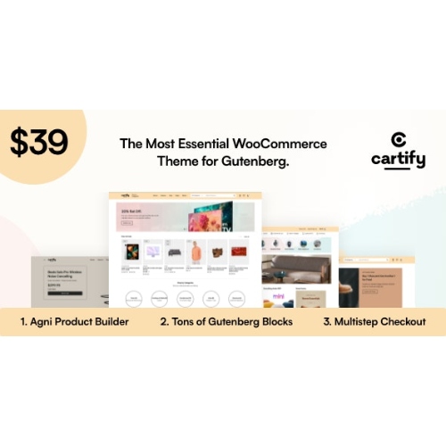 Cartify – WooCommerce Gutenberg WordPress Teması