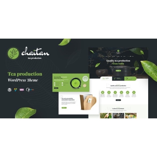 Chaitan – Çay Üretim Şirketi ve Organik Mağaza WordPress Teması