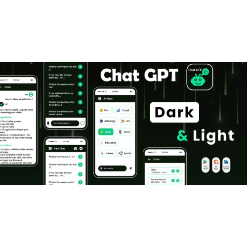 Sohbet GTP – ChattyAI – Android Kaynak Kodu