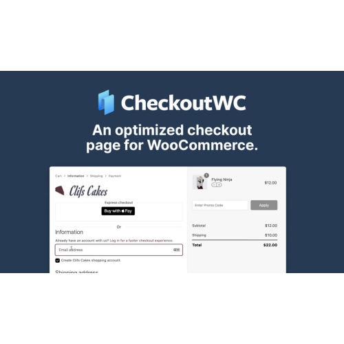 CheckoutWC – WooCommerce için Optimize Edilmiş Ödeme Sayfaları
