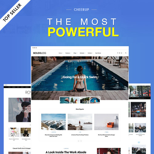 CheerUp Blog / Dergi – WordPress Blog Teması CheerUp Blog / Dergi – WordPress Blog Teması - Görsel 1