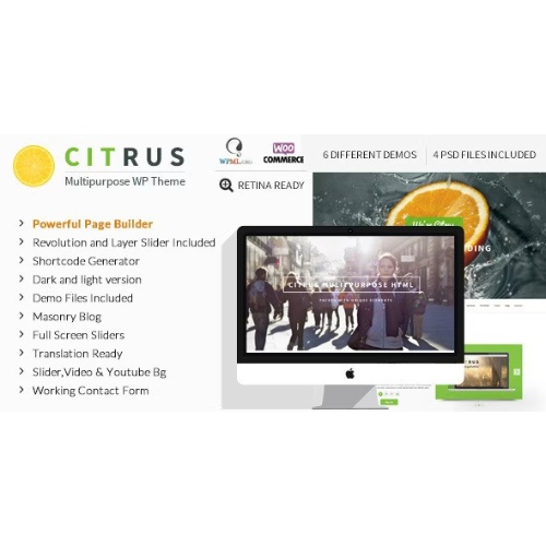 Narenciye – Bir Sayfa WordPress