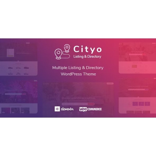 Cityo – Çoklu Liste Dizini WordPress Teması
