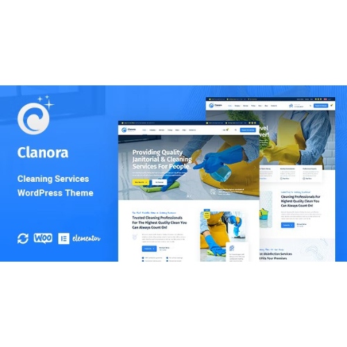 Clanora – Temizlik Hizmetleri WordPress Teması