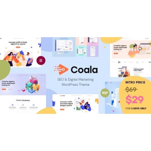 Coala – SEO ve Dijital Pazarlama WordPress Teması