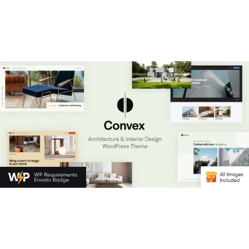 Convex – Mimari ve İç Tasarım WordPress Teması