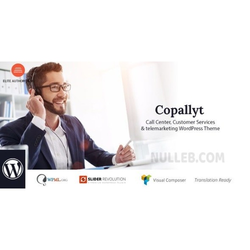 Copallyt : Çağrı Merkezi ve Telefonla Pazarlama WordPress Teması